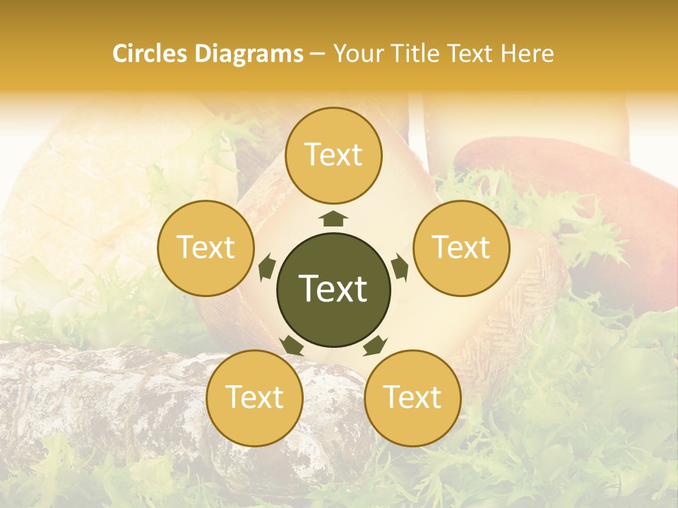 Food Salami Traditional PowerPoint Template