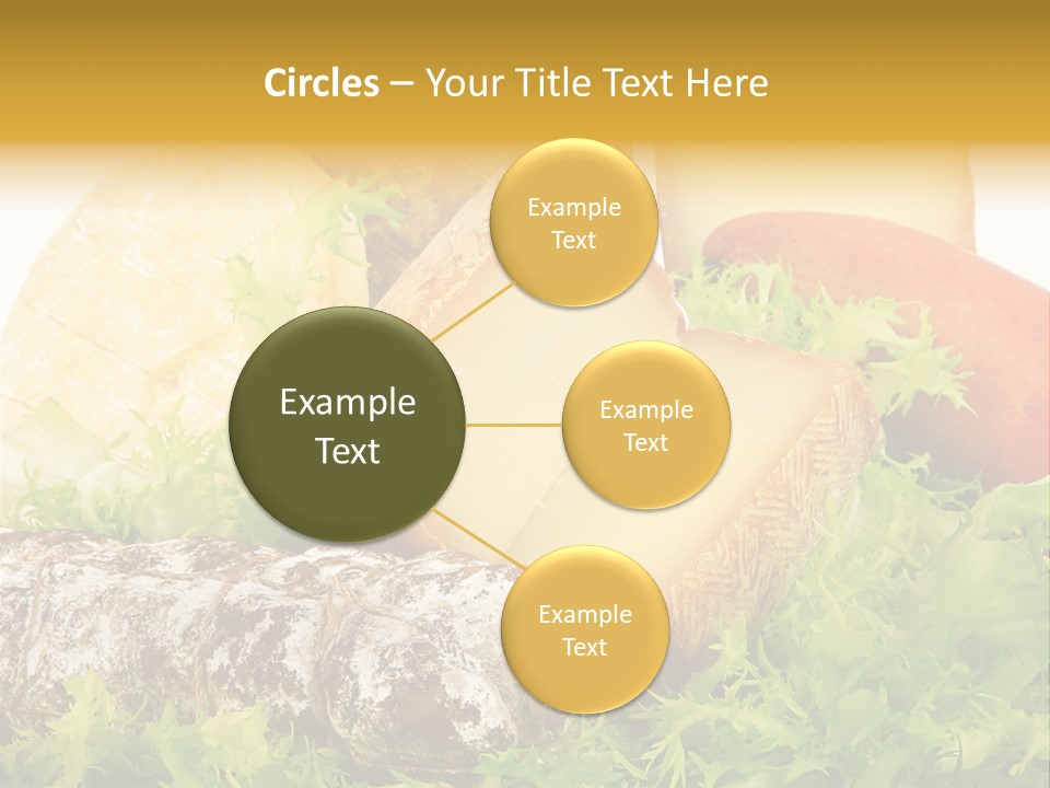 Food Salami Traditional PowerPoint Template