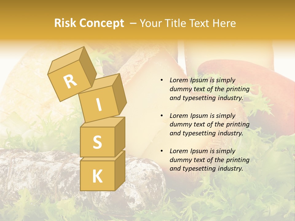 Food Salami Traditional PowerPoint Template