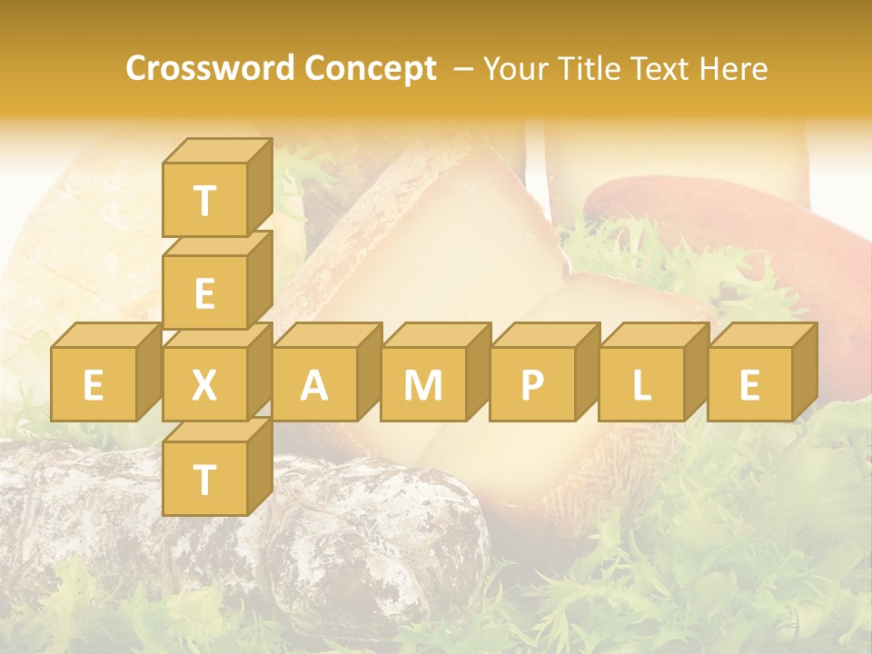 Food Salami Traditional PowerPoint Template