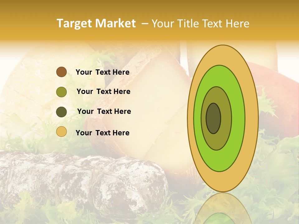 Food Salami Traditional PowerPoint Template