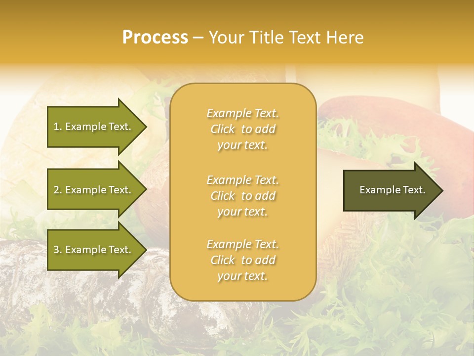 Food Salami Traditional PowerPoint Template
