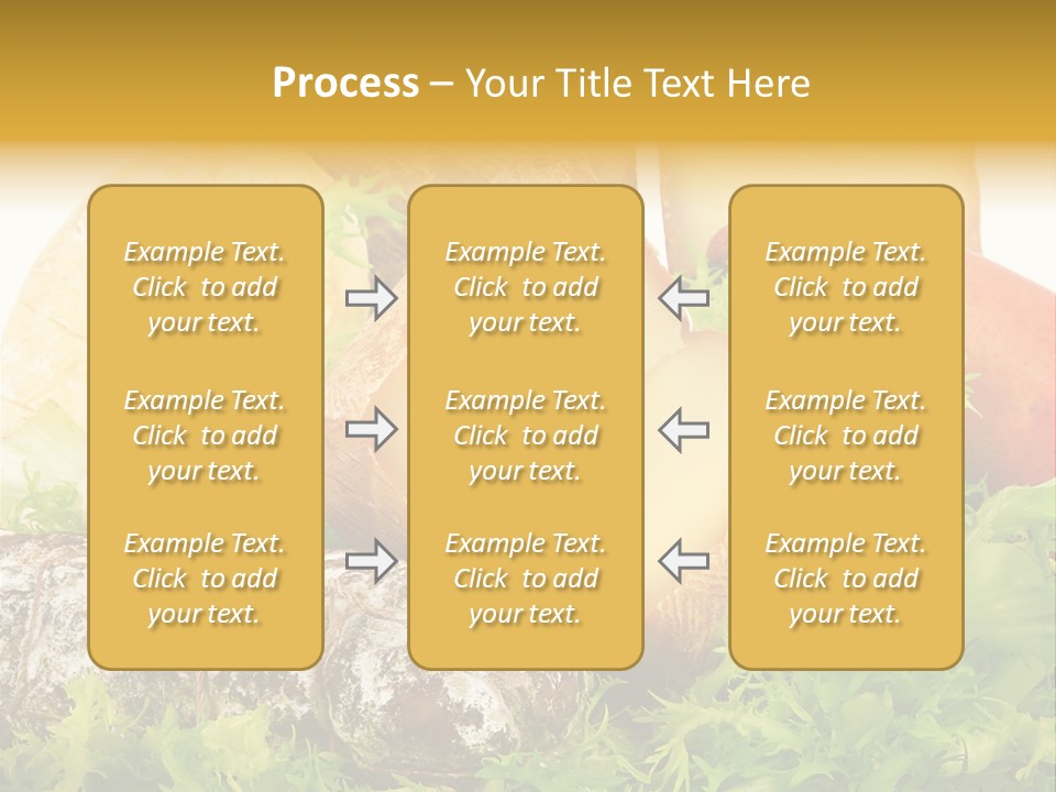 Food Salami Traditional PowerPoint Template