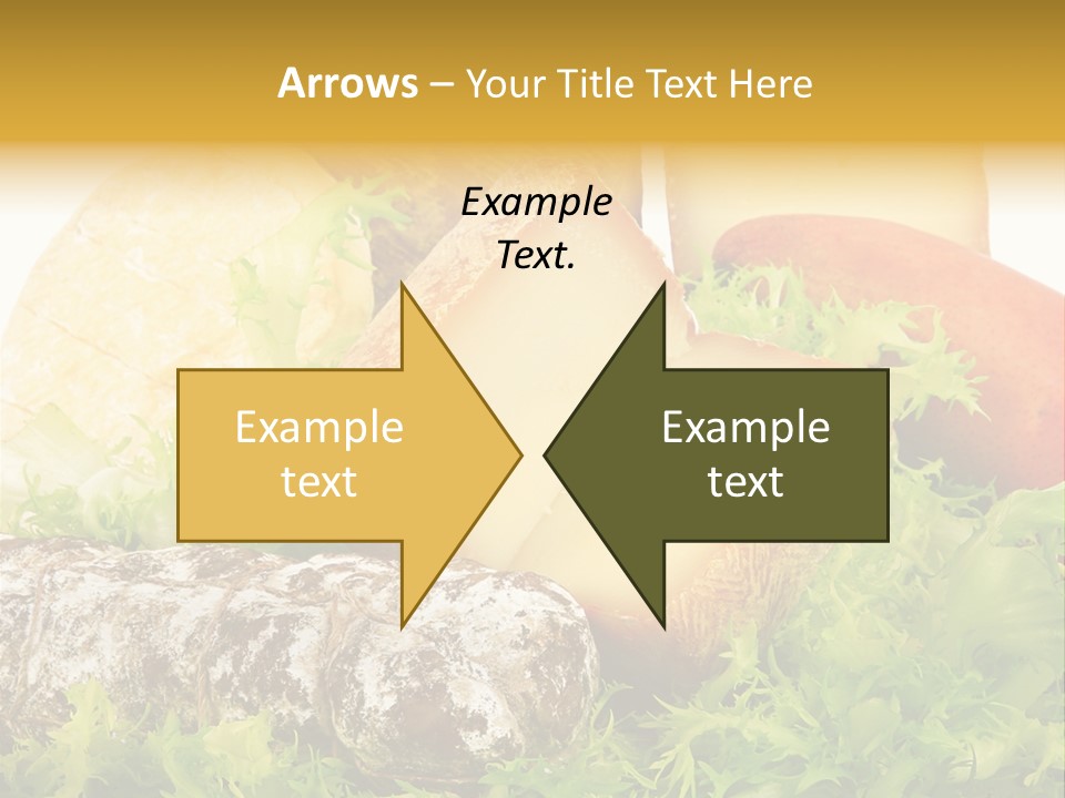 Food Salami Traditional PowerPoint Template