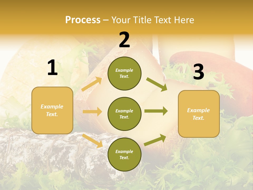 Food Salami Traditional PowerPoint Template