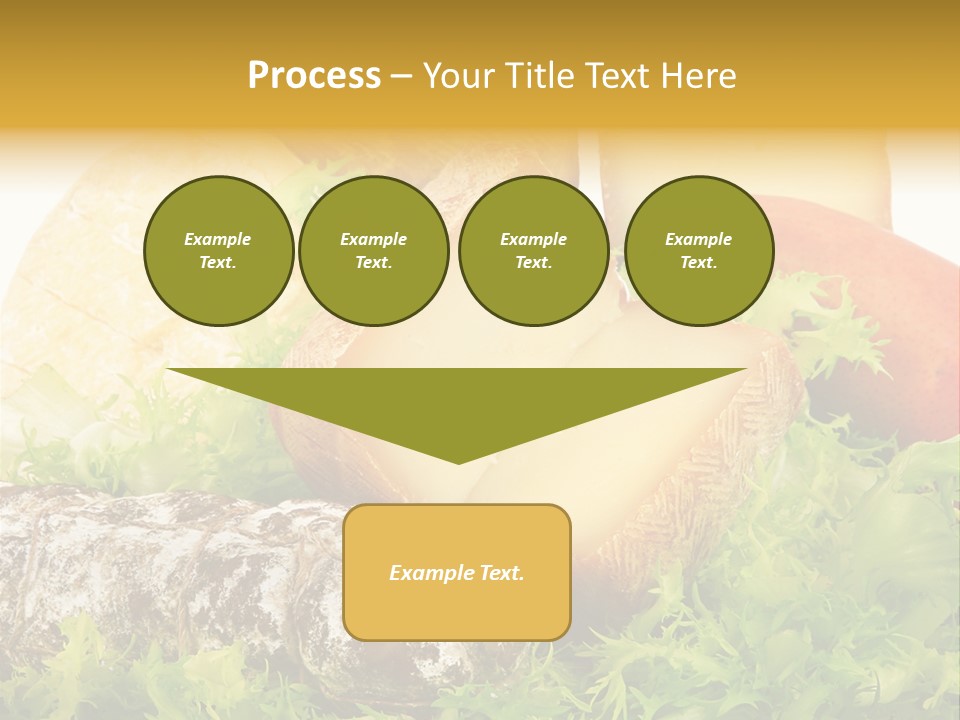 Food Salami Traditional PowerPoint Template