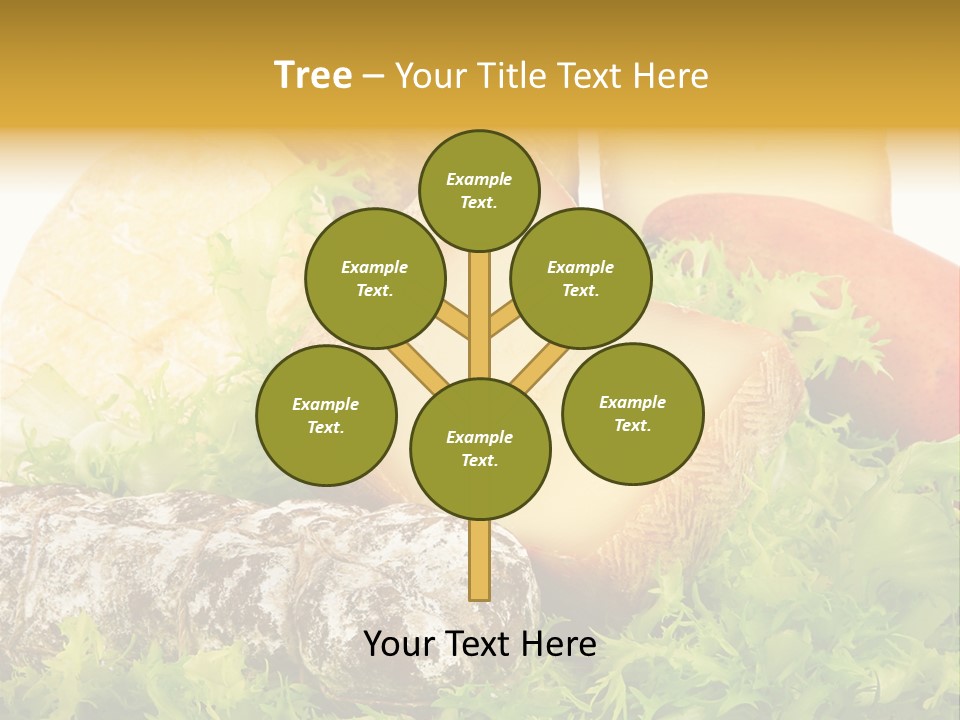 Food Salami Traditional PowerPoint Template