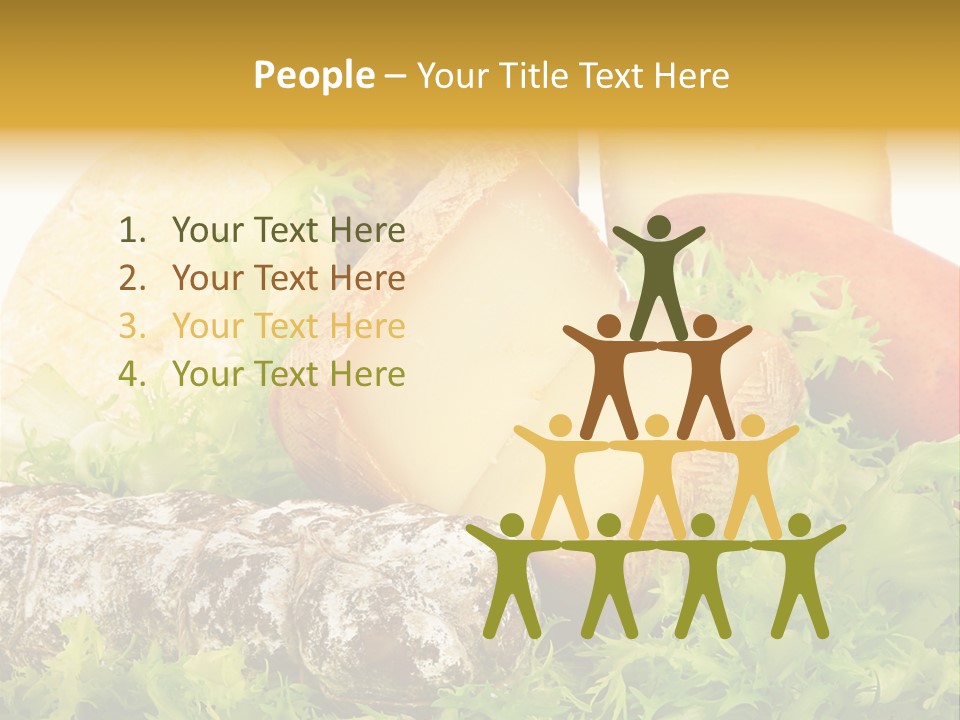 Food Salami Traditional PowerPoint Template