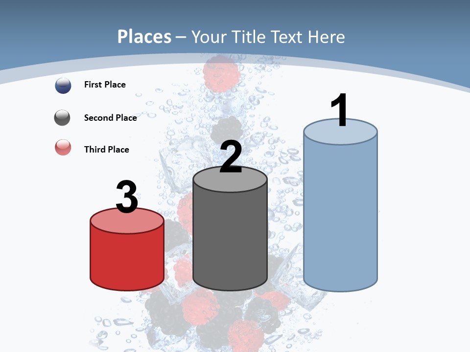 Splash Cool Object PowerPoint Template