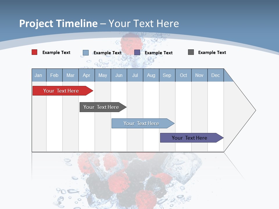 Splash Cool Object PowerPoint Template