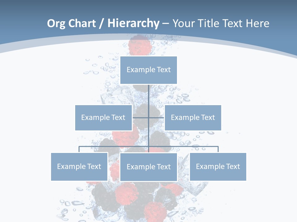 Splash Cool Object PowerPoint Template