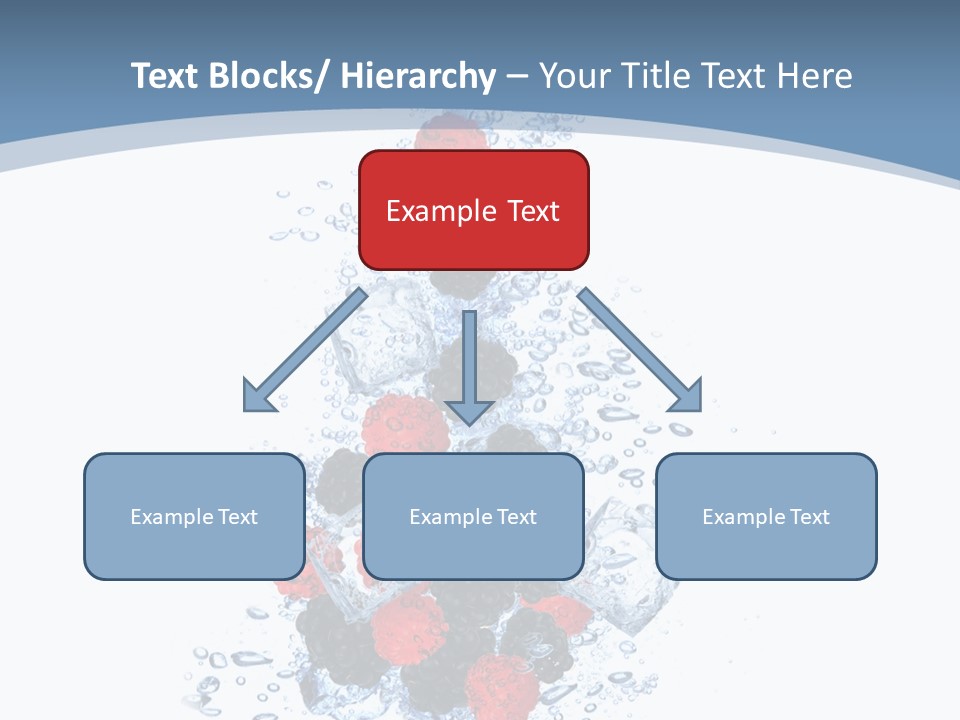 Splash Cool Object PowerPoint Template
