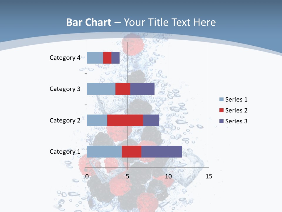 Splash Cool Object PowerPoint Template