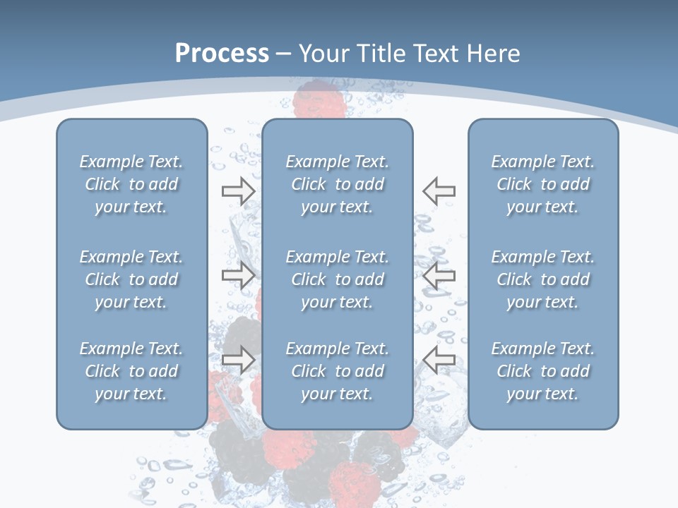 Splash Cool Object PowerPoint Template
