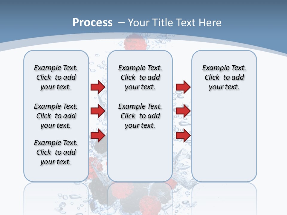 Splash Cool Object PowerPoint Template