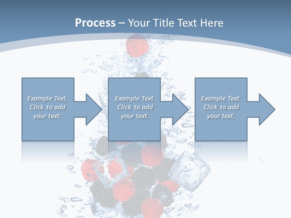 Splash Cool Object PowerPoint Template