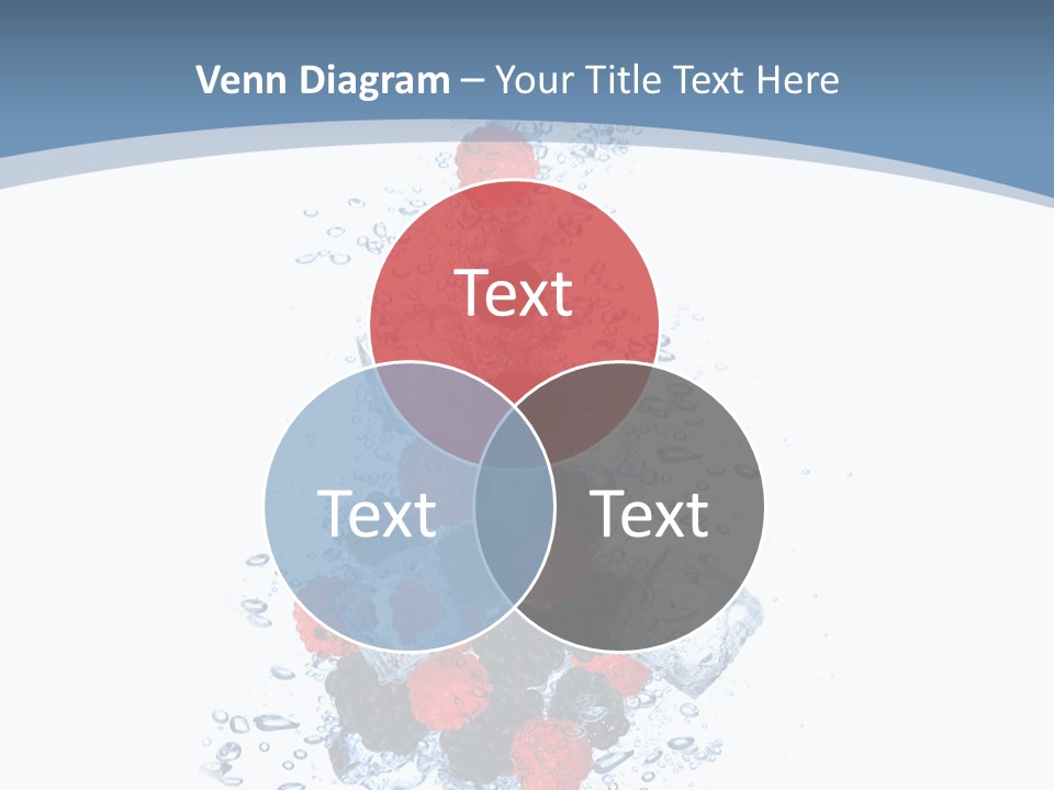 Splash Cool Object PowerPoint Template