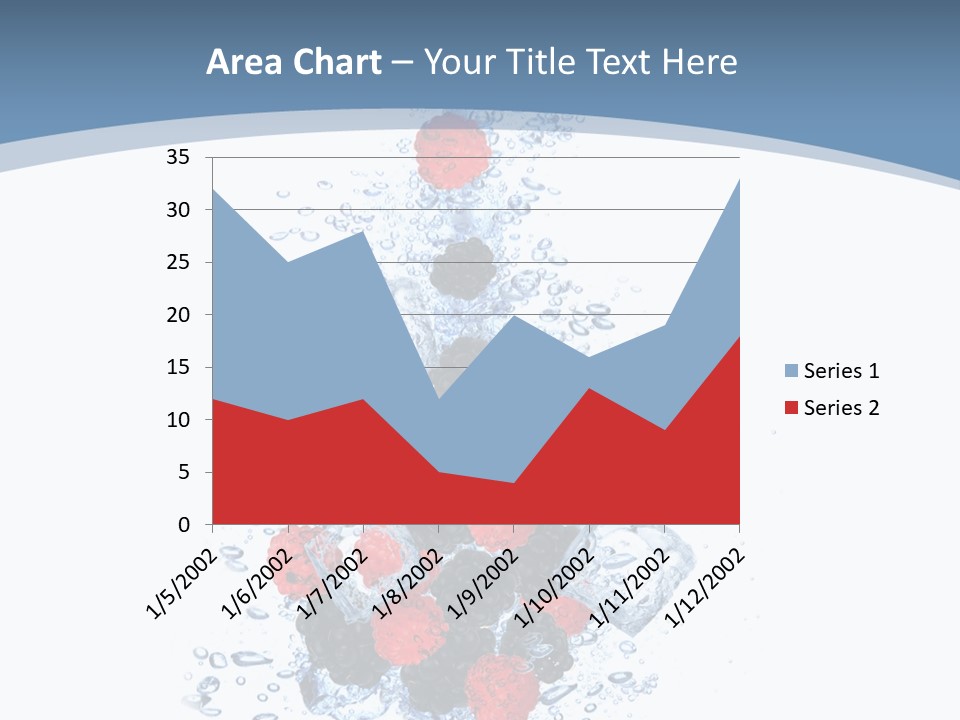 Splash Cool Object PowerPoint Template