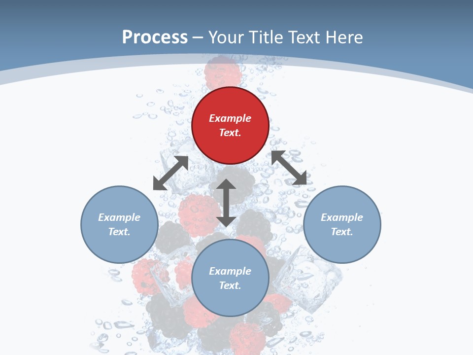 Splash Cool Object PowerPoint Template