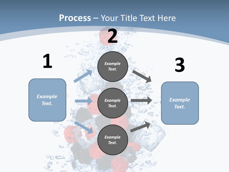 Splash Cool Object PowerPoint Template