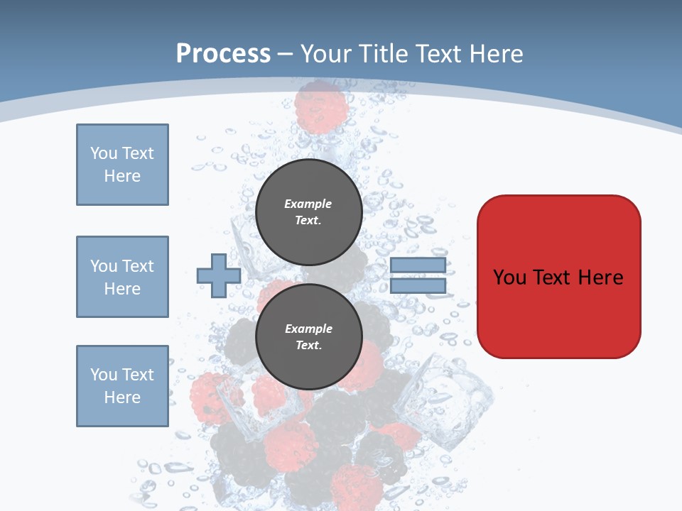 Splash Cool Object PowerPoint Template