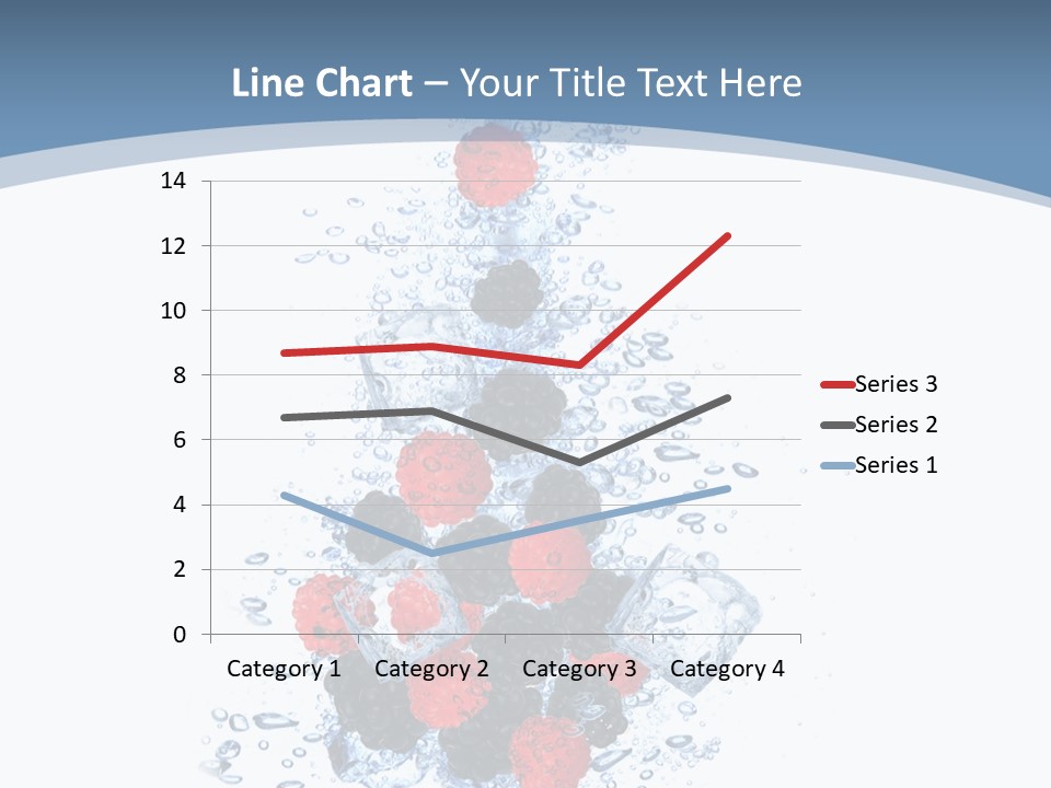 Splash Cool Object PowerPoint Template