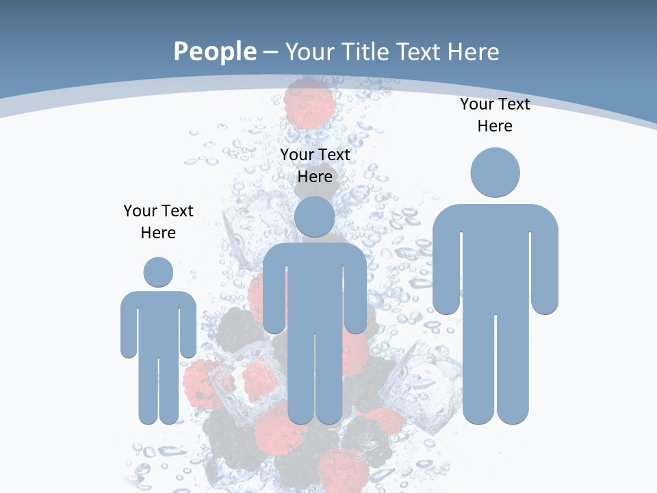 Splash Cool Object PowerPoint Template