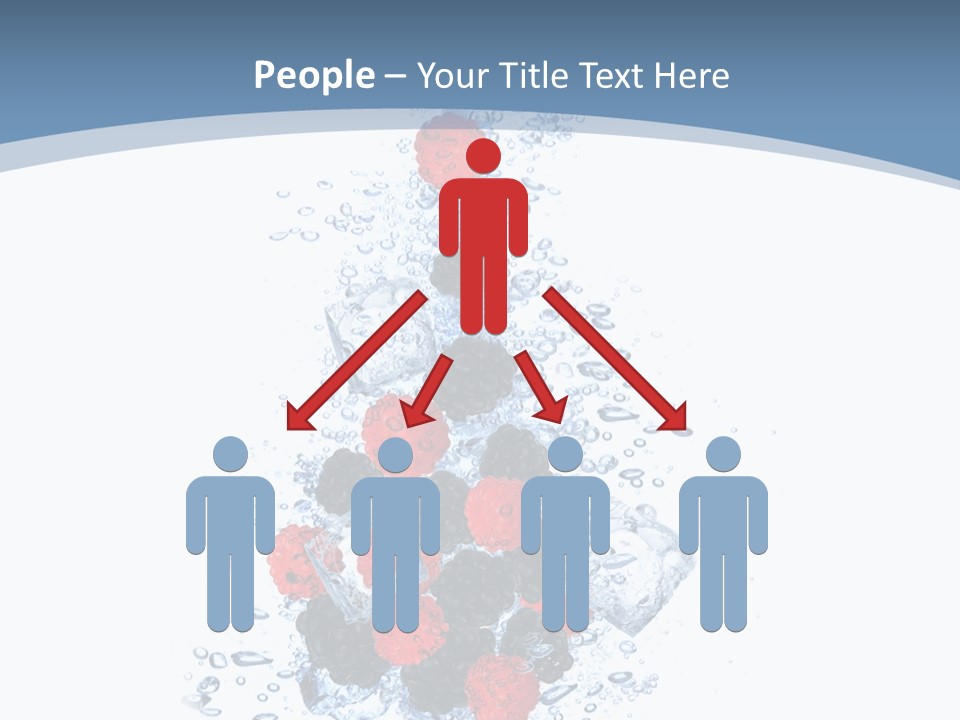 Splash Cool Object PowerPoint Template