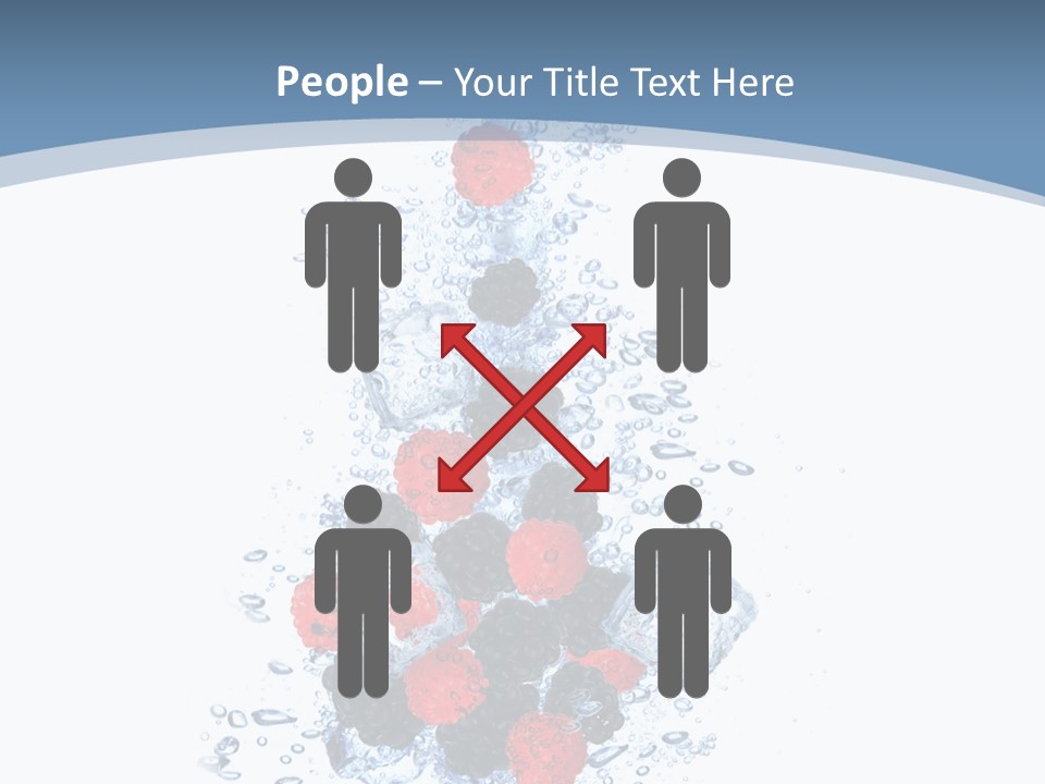 Splash Cool Object PowerPoint Template