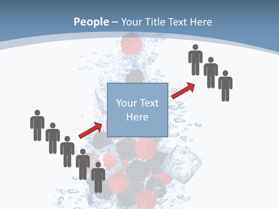 Splash Cool Object PowerPoint Template