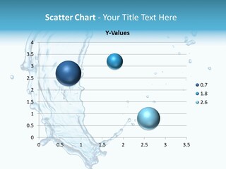 Colour Transparent Drop PowerPoint Template