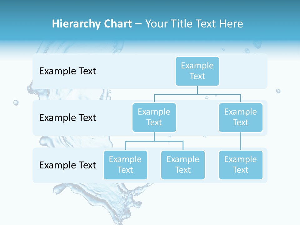 Colour Transparent Drop PowerPoint Template