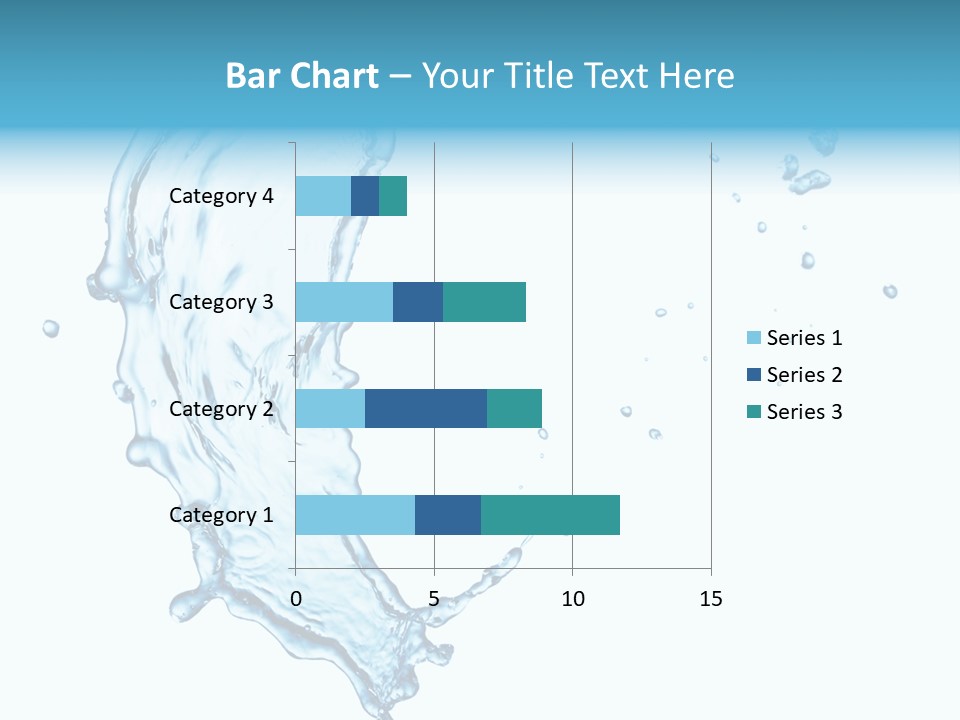 Colour Transparent Drop PowerPoint Template