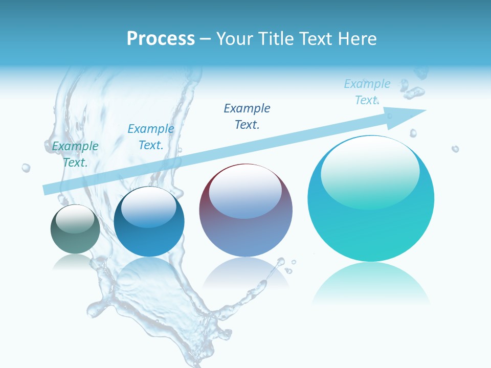 Colour Transparent Drop PowerPoint Template