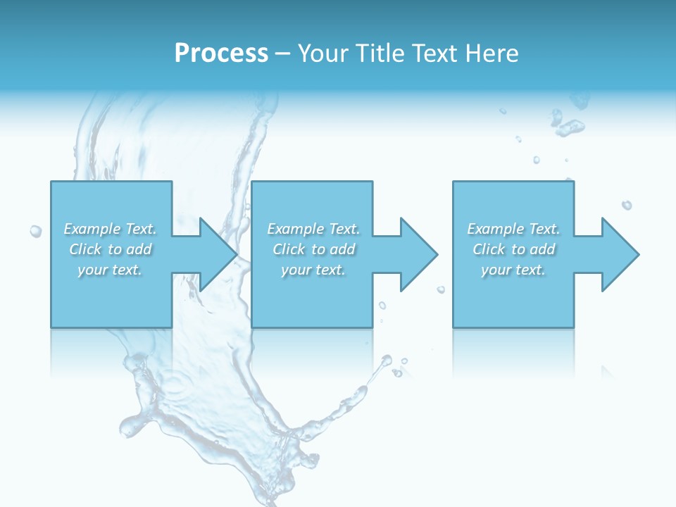Colour Transparent Drop PowerPoint Template