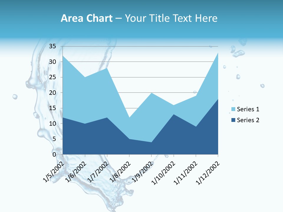 Colour Transparent Drop PowerPoint Template