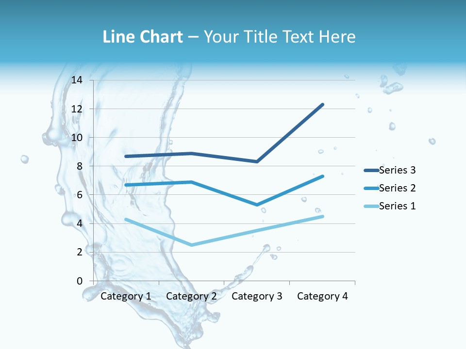 Colour Transparent Drop PowerPoint Template