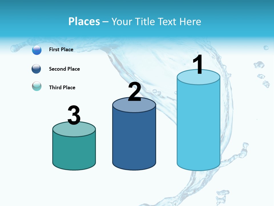 Splash Wet Colour PowerPoint Template