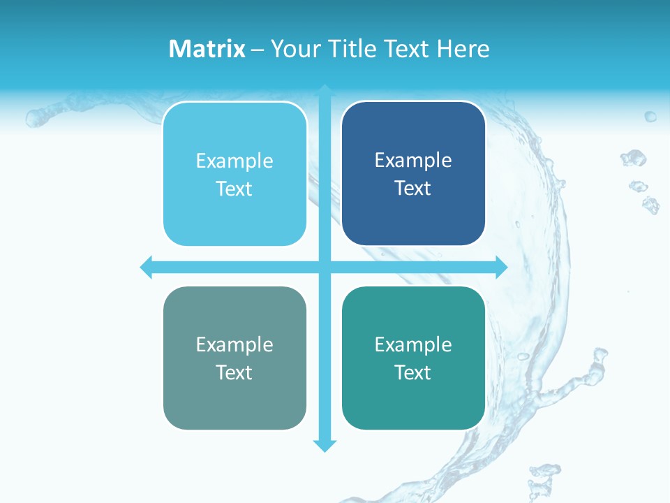 Splash Wet Colour PowerPoint Template