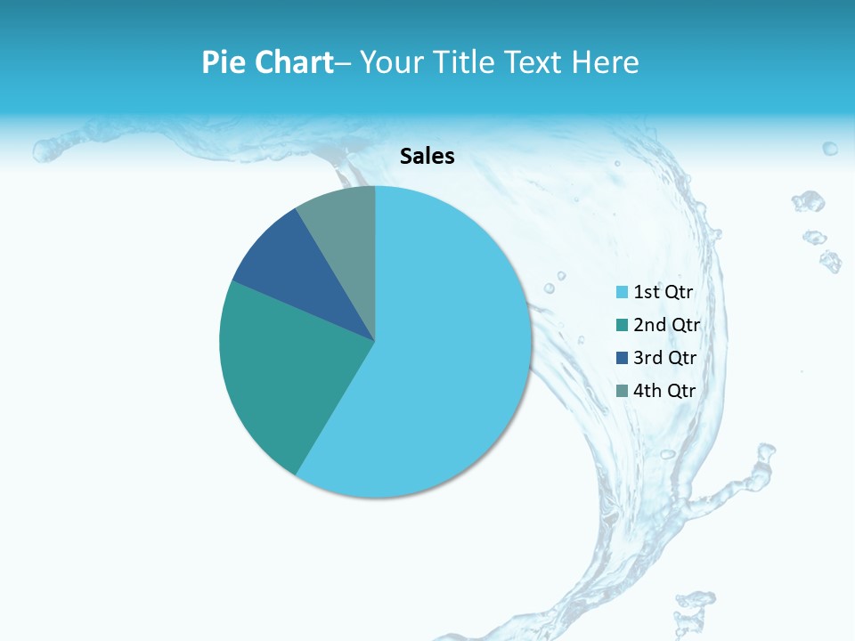 Splash Wet Colour PowerPoint Template