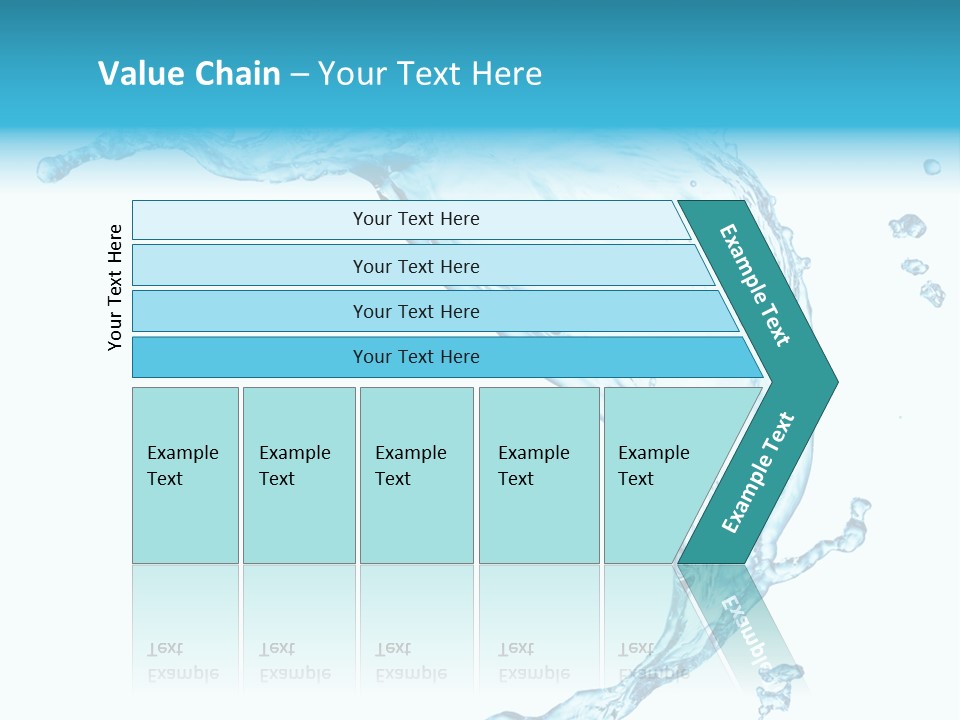 Splash Wet Colour PowerPoint Template