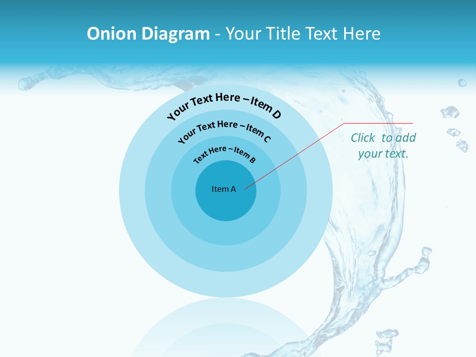 Splash Wet Colour PowerPoint Template