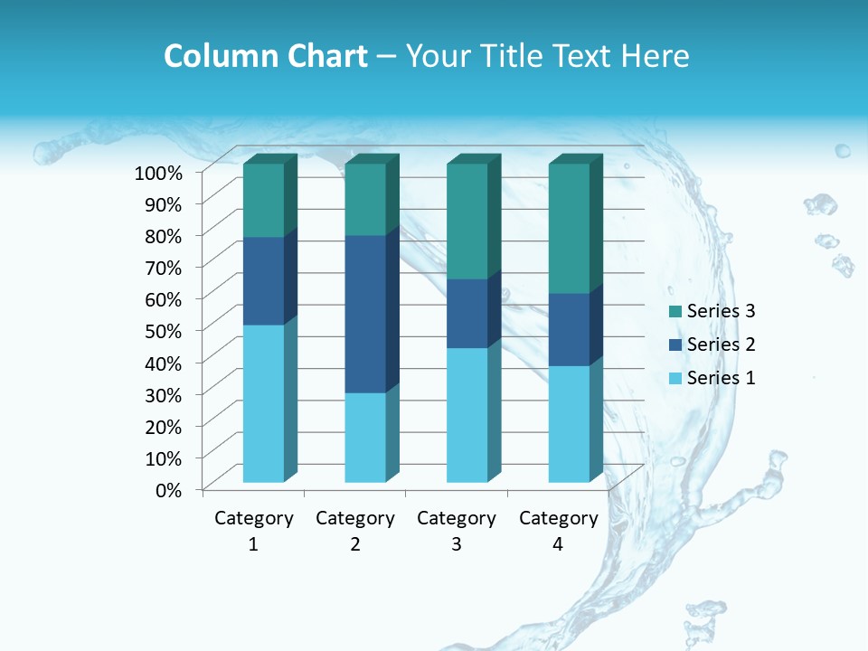 Splash Wet Colour PowerPoint Template