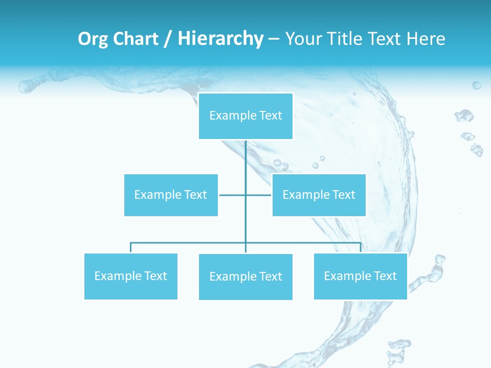 Splash Wet Colour PowerPoint Template
