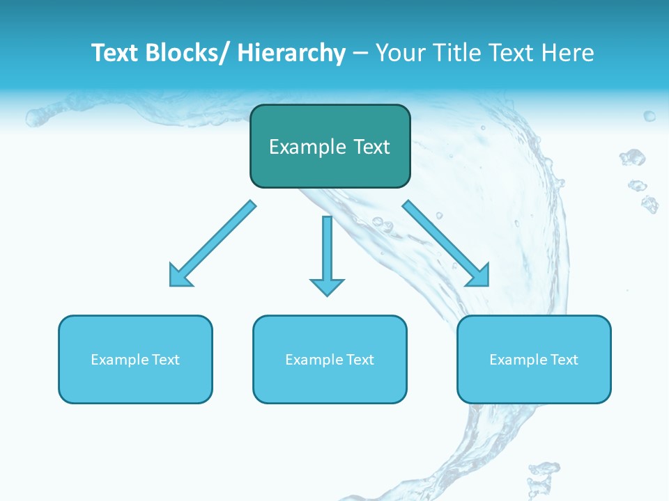 Splash Wet Colour PowerPoint Template