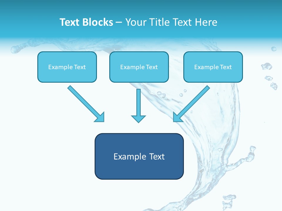 Splash Wet Colour PowerPoint Template
