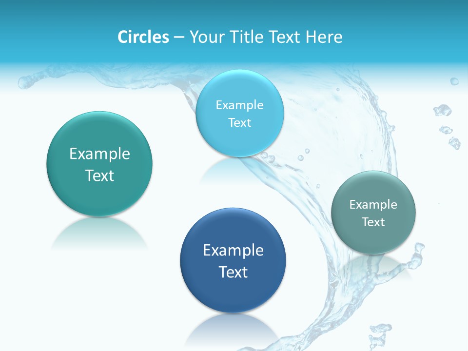 Splash Wet Colour PowerPoint Template