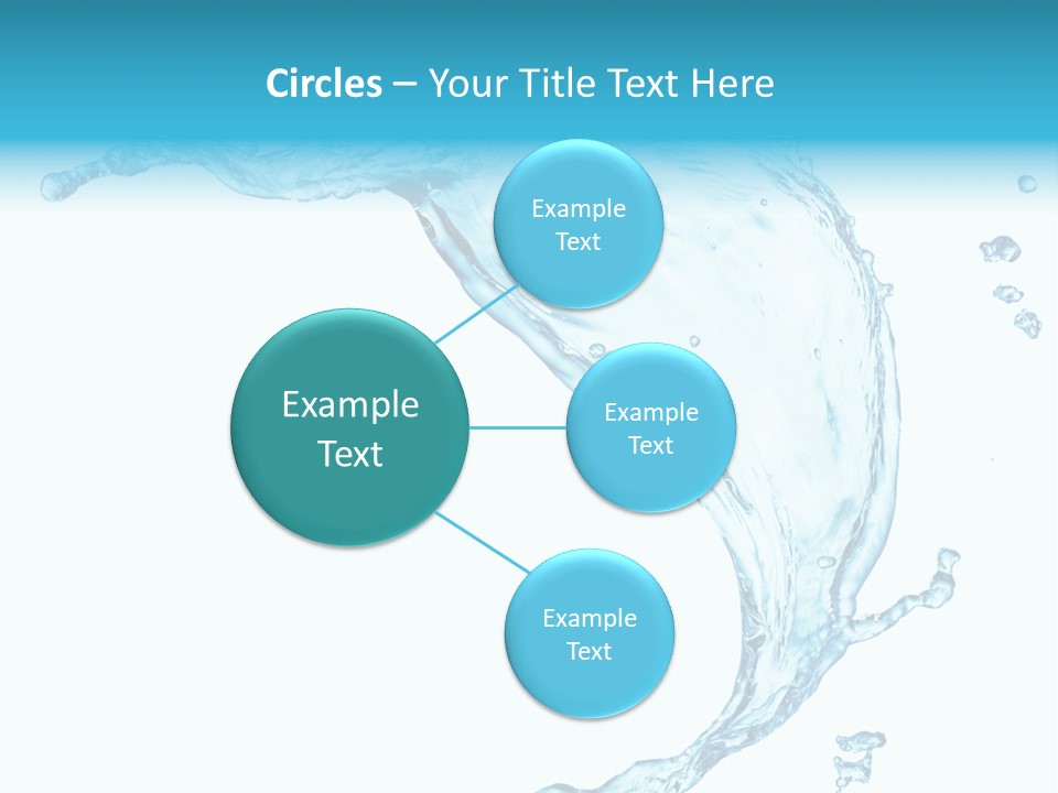 Splash Wet Colour PowerPoint Template