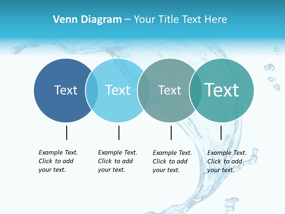 Splash Wet Colour PowerPoint Template