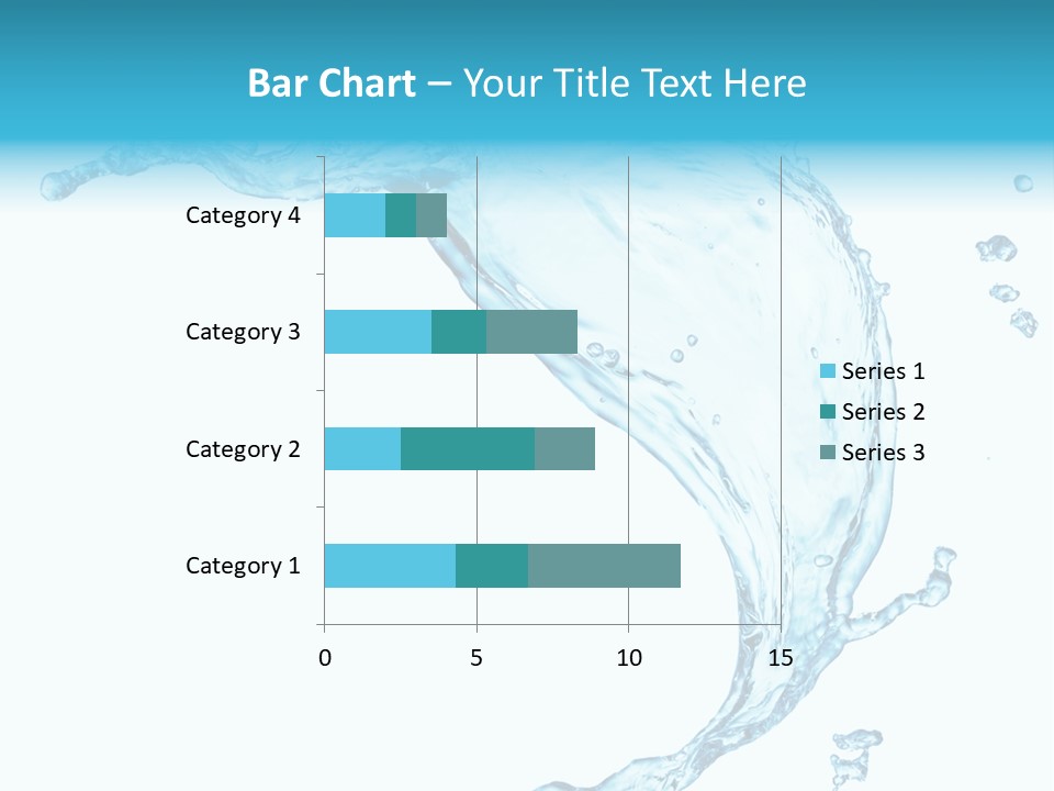 Splash Wet Colour PowerPoint Template